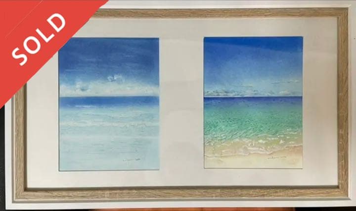 癒しの絵 パステル画 水彩画