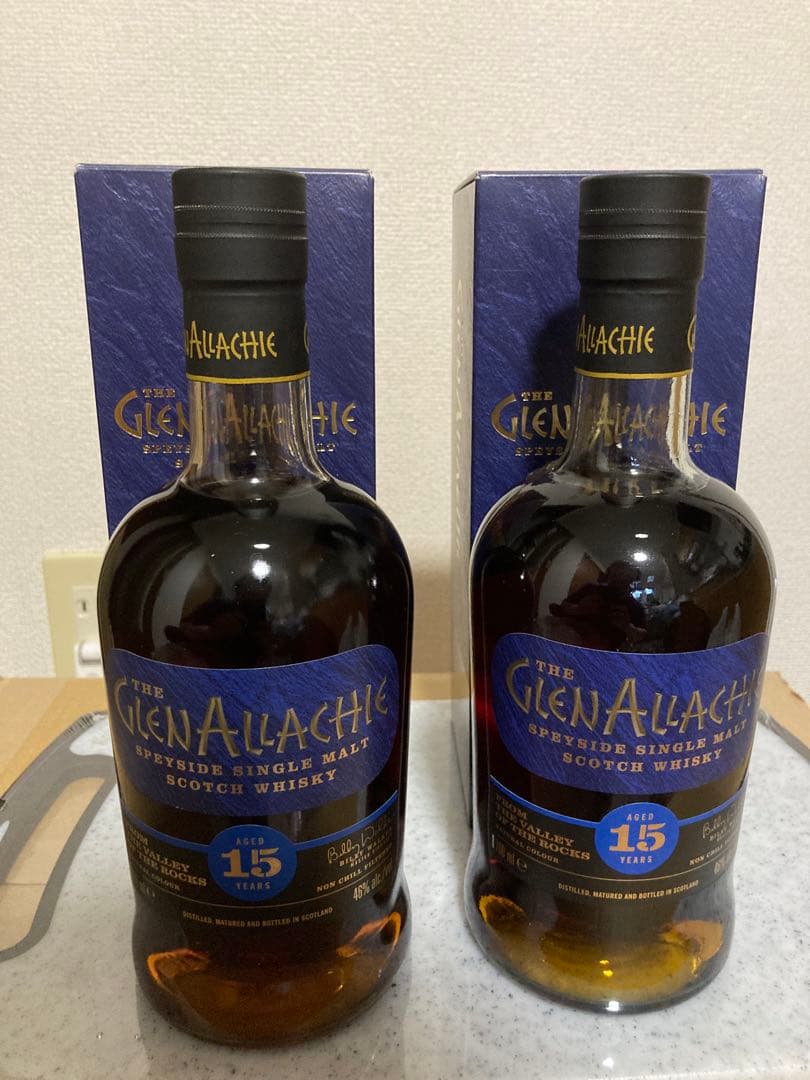 最終値下げ グレンアラヒー 15年 700ml 46% 2本セット