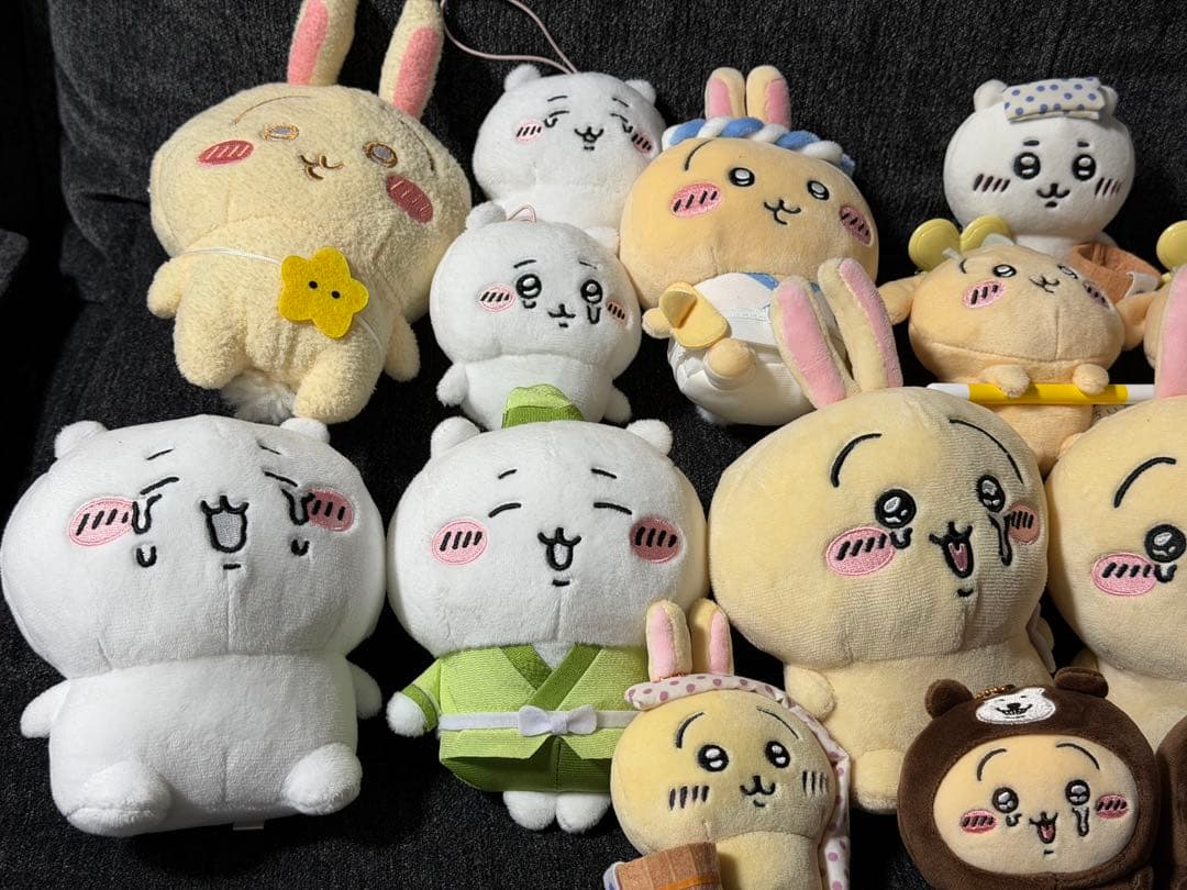 ちいかわ ぬいぐるみ まとめ売り 大量20体以上 BIGサイズ含む タグ付き多数