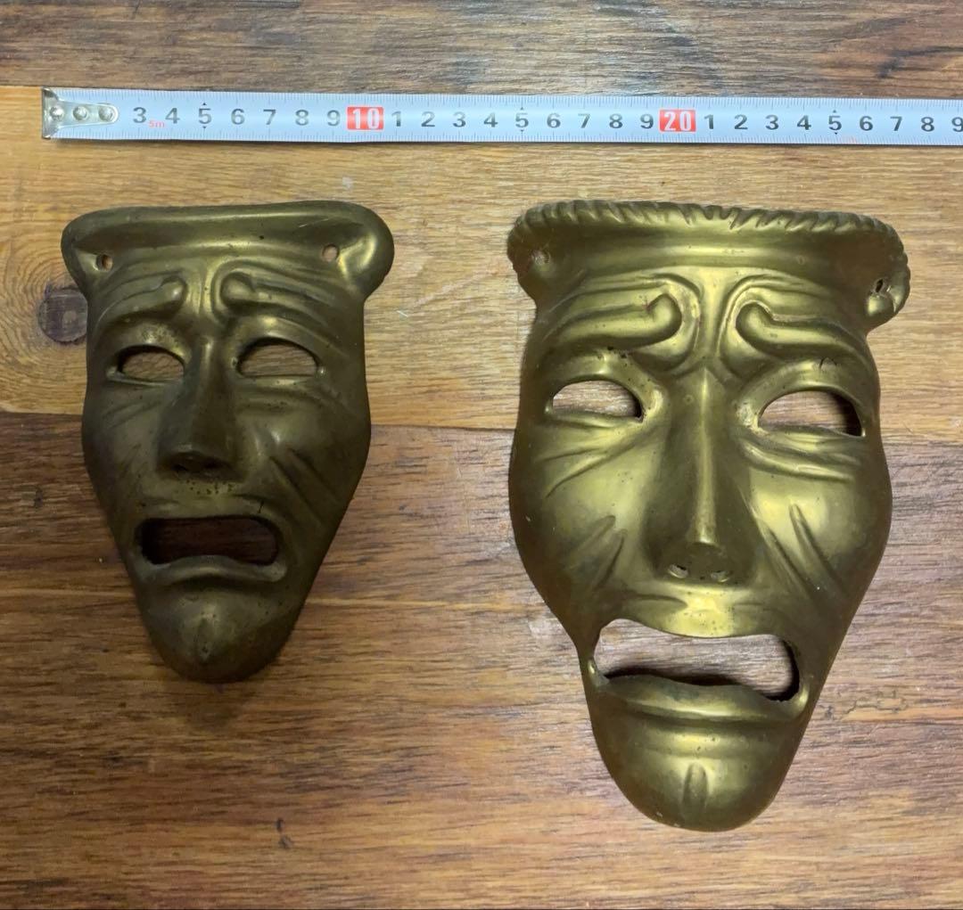 50年代　twofaceツーフェイス壁掛　２個セット