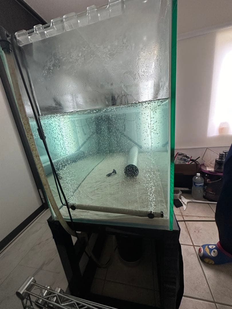 120cm水槽セット 濾過器 水槽台