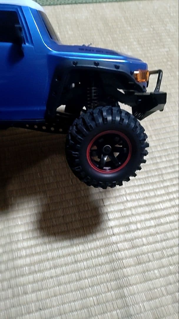 DEERC FJクルーザー　アンプ、サーボ、ダンパー、社外タイヤ4本
