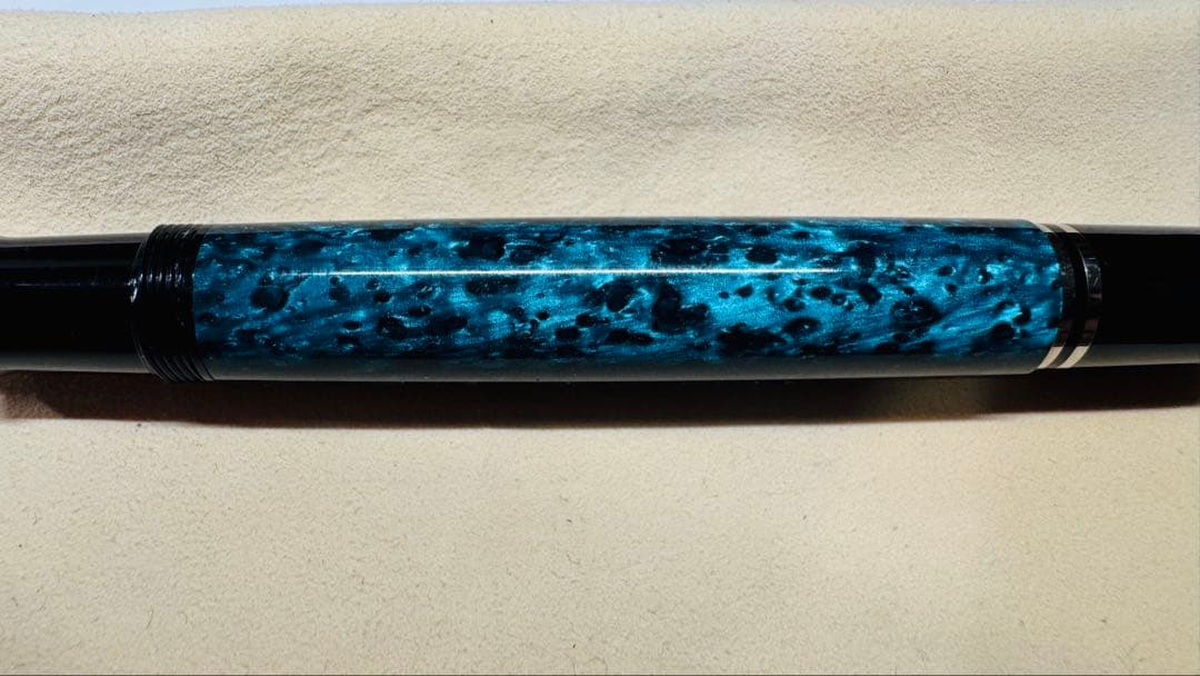 ペリカン スーベレーン M805 オーシャンスワール　ニブEF　Pelikan