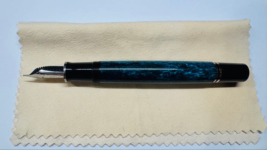 ペリカン スーベレーン M805 オーシャンスワール　ニブEF　Pelikan