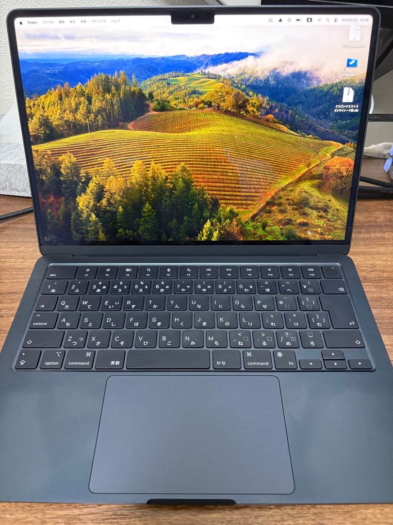 Apple MacBook air M2 256GB ミッドナイト