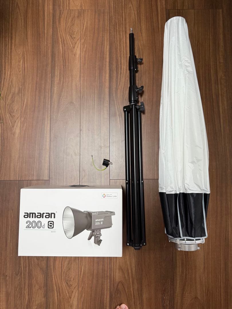 【ほぼ新品】Aputure Amaran 200d S 撮影ライトセット