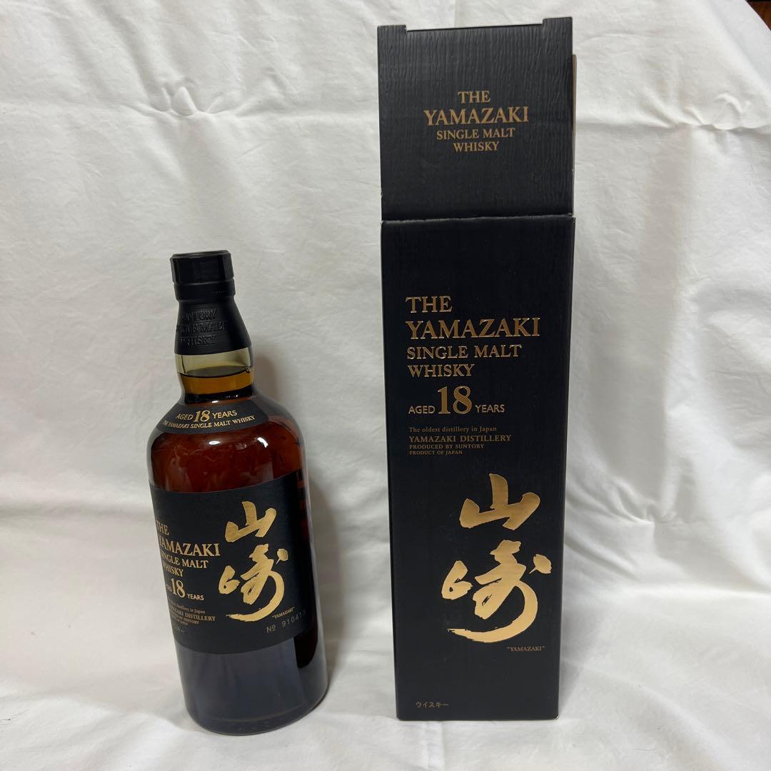 サントリーシングルモルトウイスキー《山崎》18年