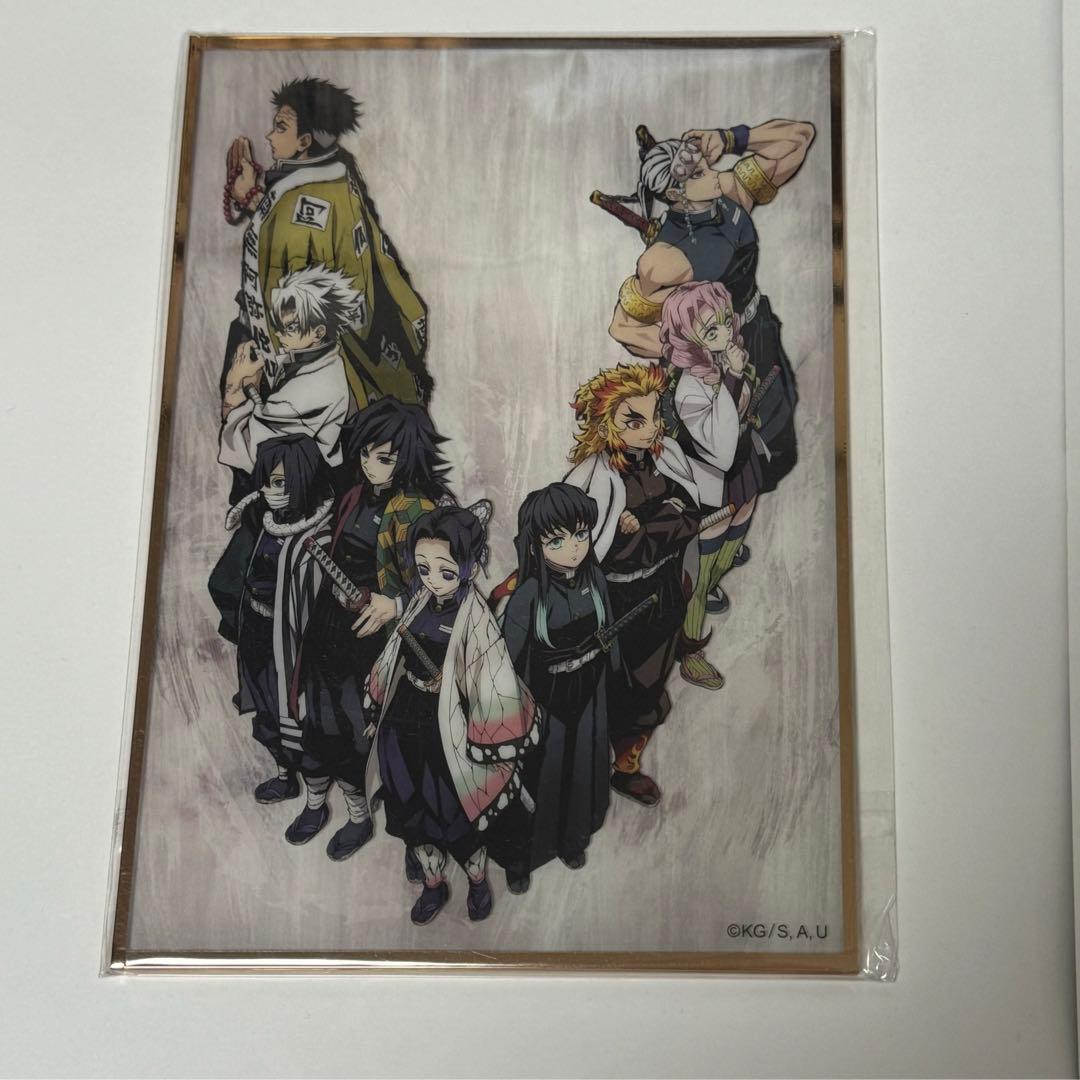 鬼滅の刃 鬼滅シアター 柱会議　蝶屋敷編　キービジュアル　アクリル色紙