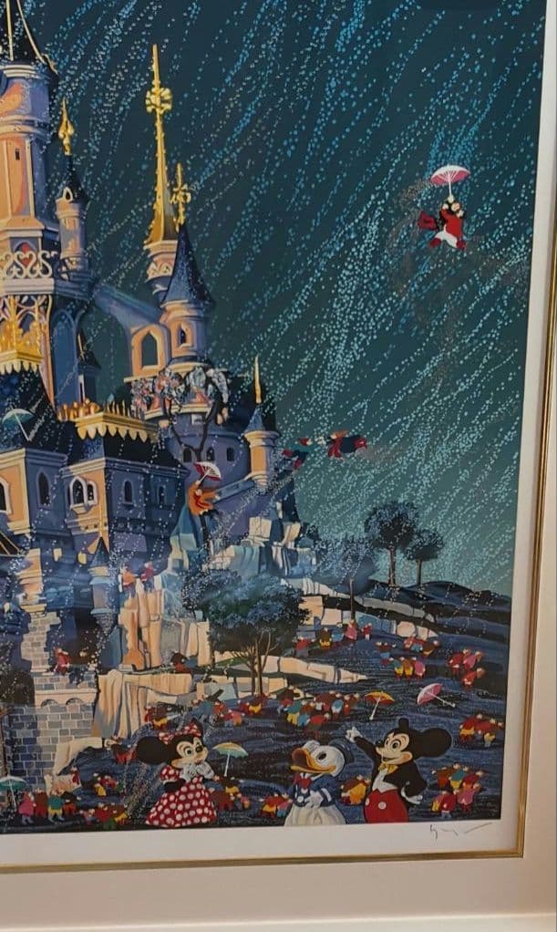 ヒロ・ヤマガタ アンブレラスウィング アットディズニー シルクスクリーン