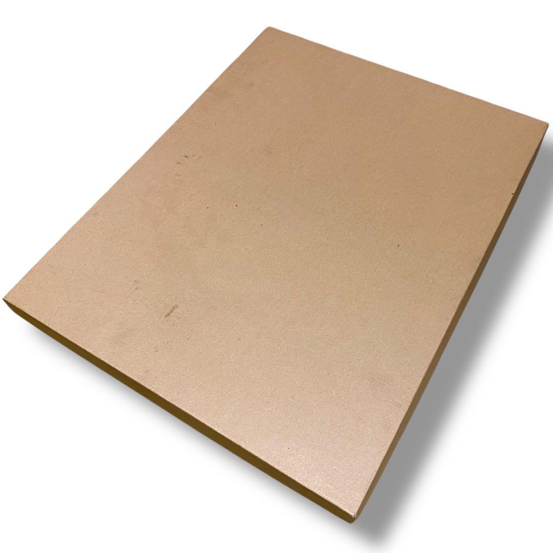 【未使用品】 角丸半紙木製額縁 ダークブラウン 書道 日本画 水墨画