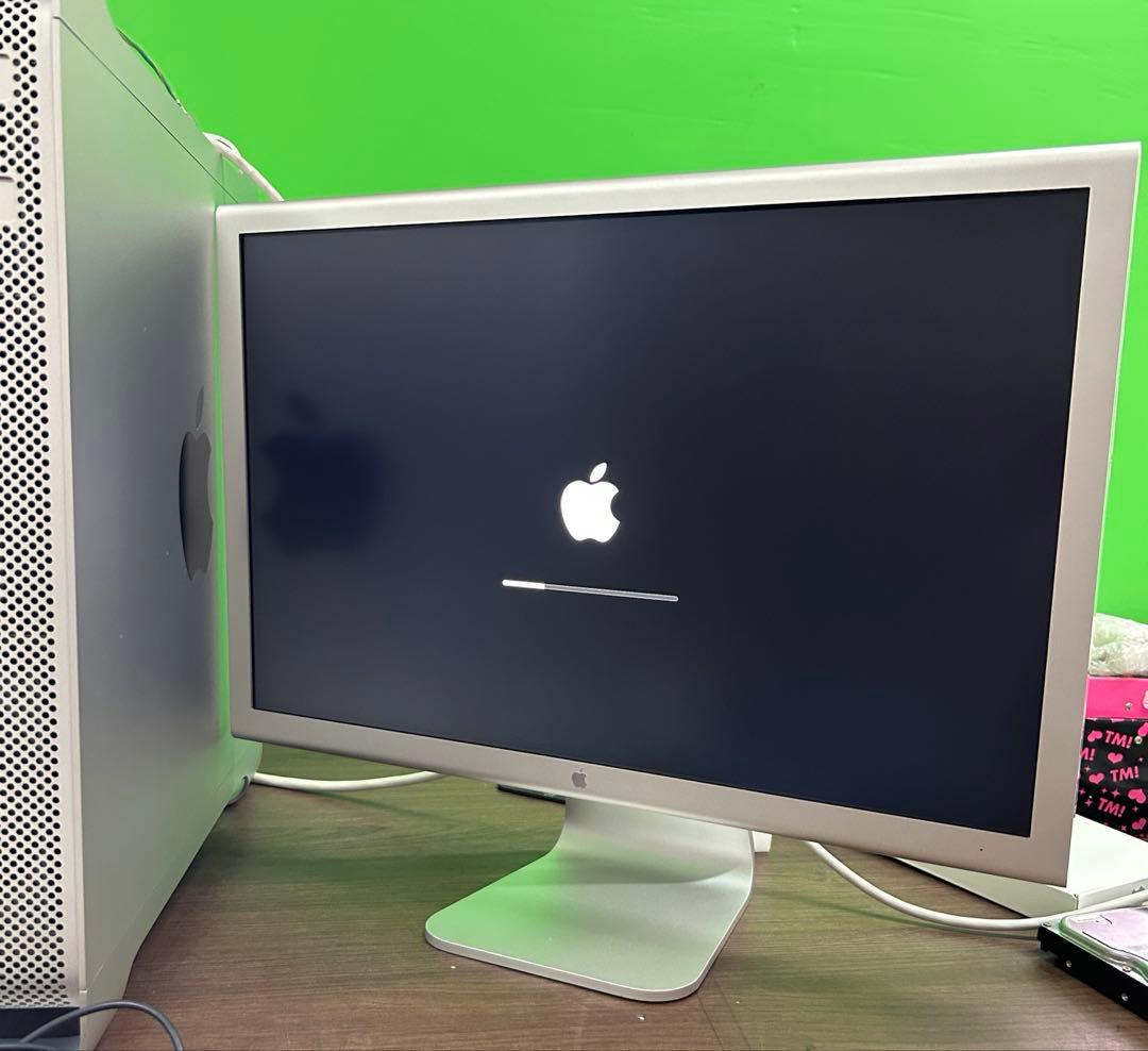 動作商品Appleモニター23インチと と電源アダプター90wのセット販売