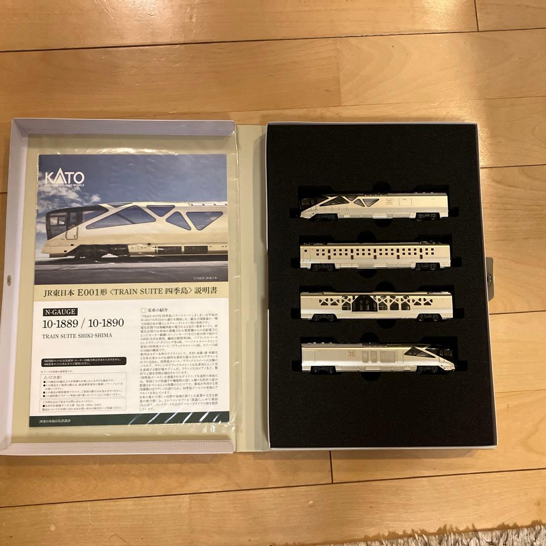 鉄道模型 10-1889/10-1890　四季島　4両基本セット、6両増結セット