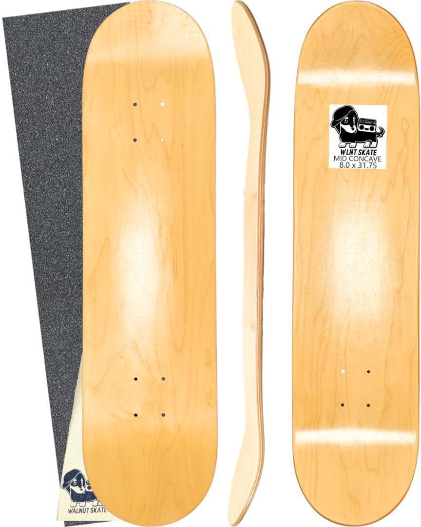 スケボー ブランク デッキ まとめ売り 3枚 カナディアンメープル デッキ