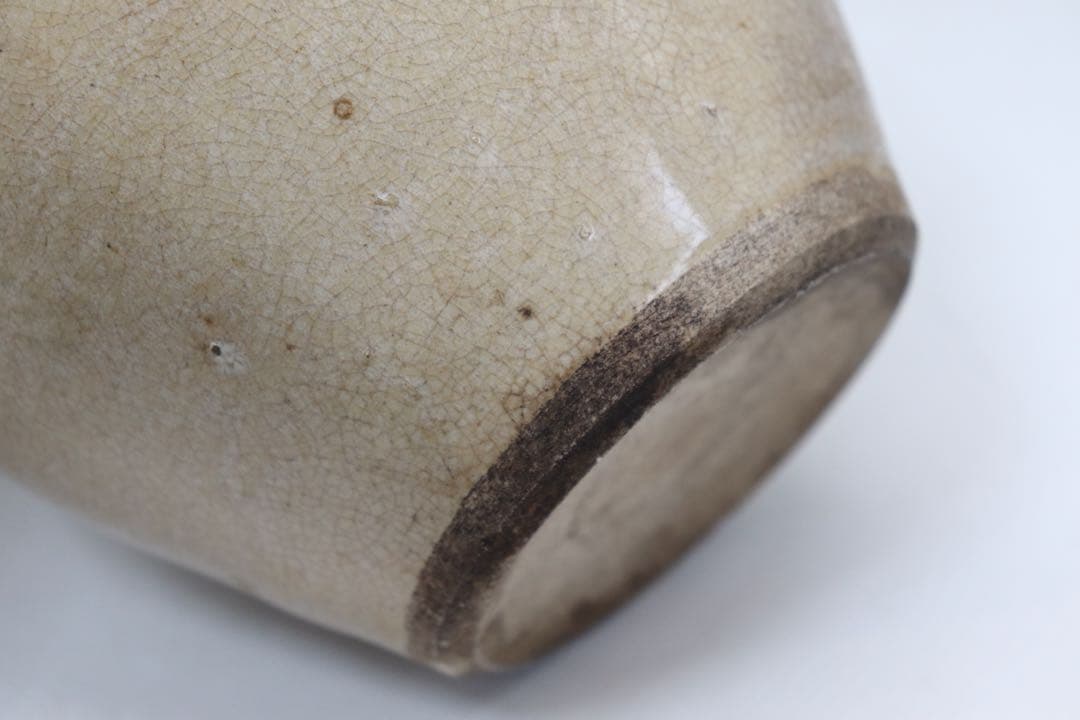 中国　清時代　哥釉壺　送料込み0807