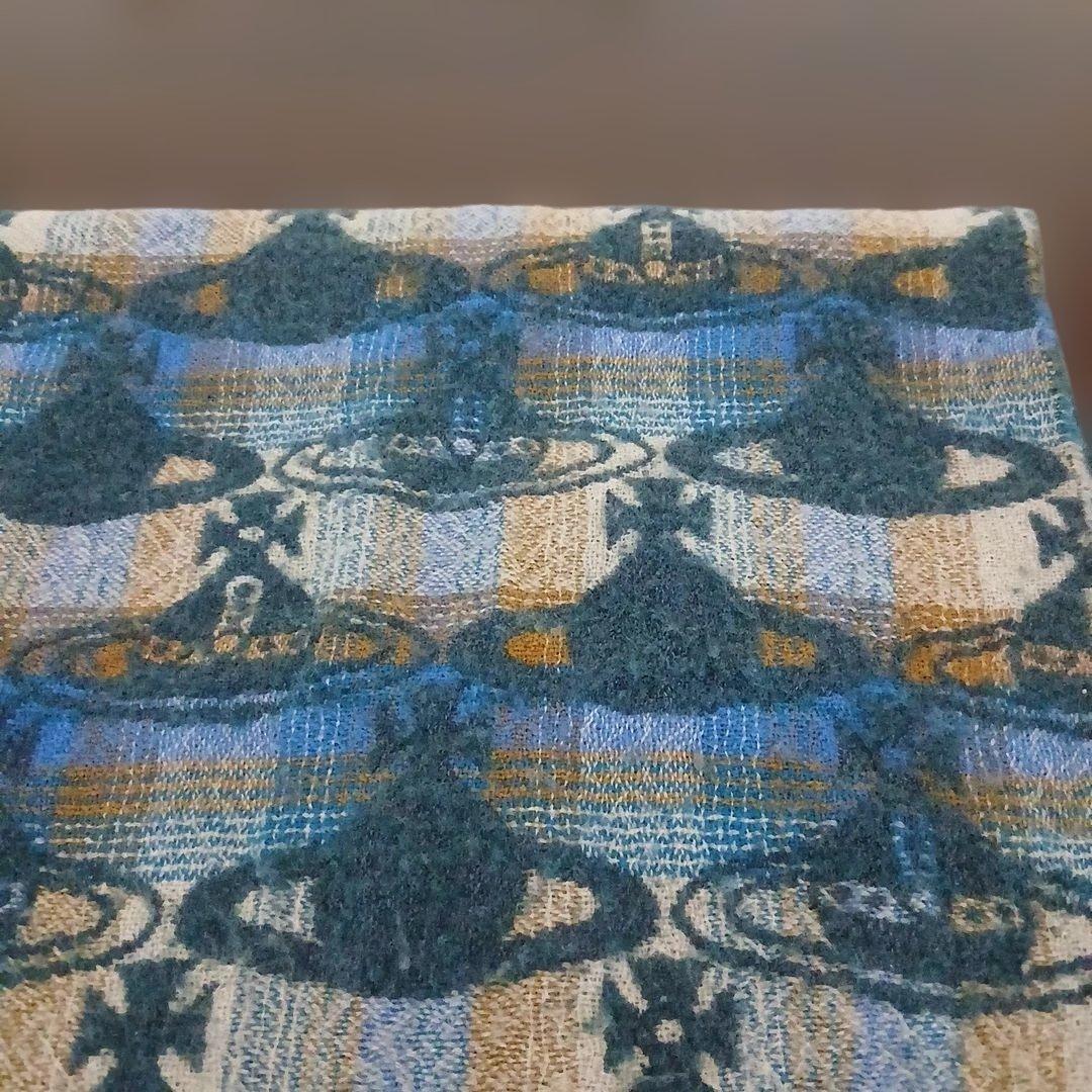 【希少】Vivienne Westwood 　オーブ総柄マフラー