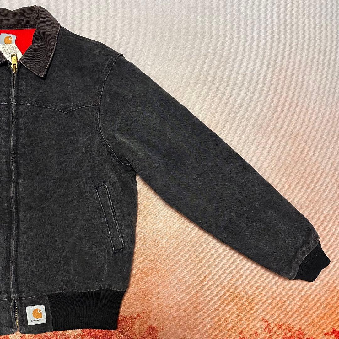 90s Carhartt サンタフェジャケット J13 BLK Medium