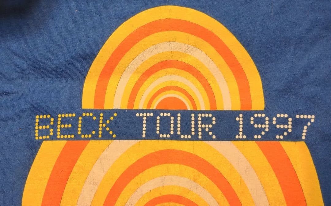 ビンテージ ベック Beck 1997 Odelay Tour Tシャツ XL