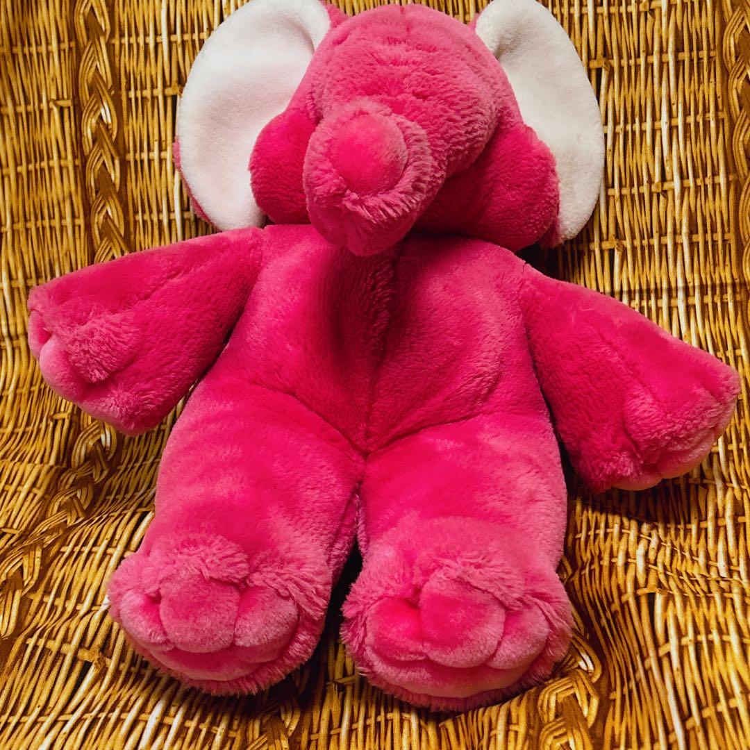 ピンクゾウ プレイトーキン パペット ぬいぐるみ cocco愛用 桃象トイザらス