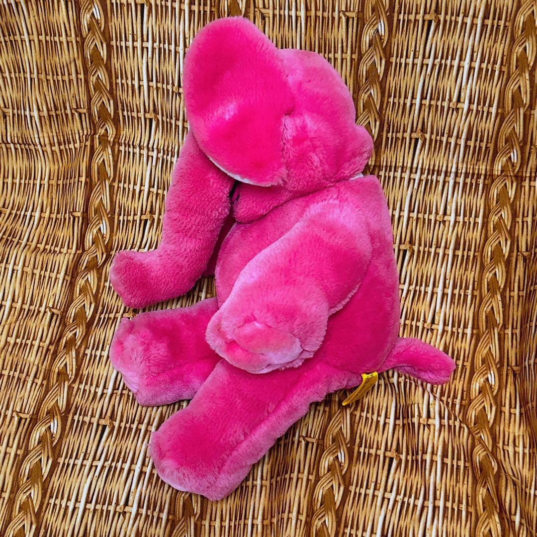 ピンクゾウ プレイトーキン パペット ぬいぐるみ cocco愛用 桃象トイザらス