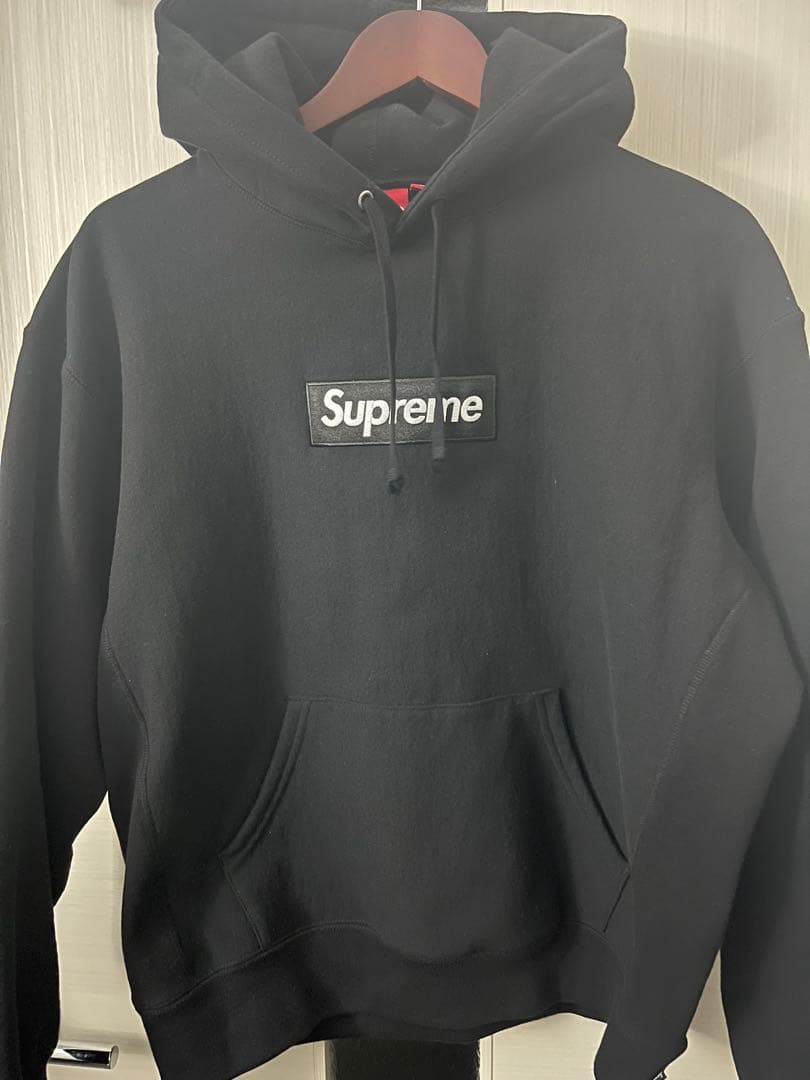 Supreme Box Logo Hooded Sweatshirt \"Bla…
