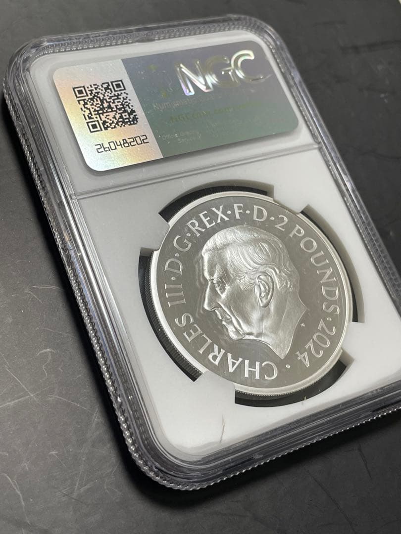 NGC 2024 ティラノサウルス 銀貨 PF70UC最高鑑定