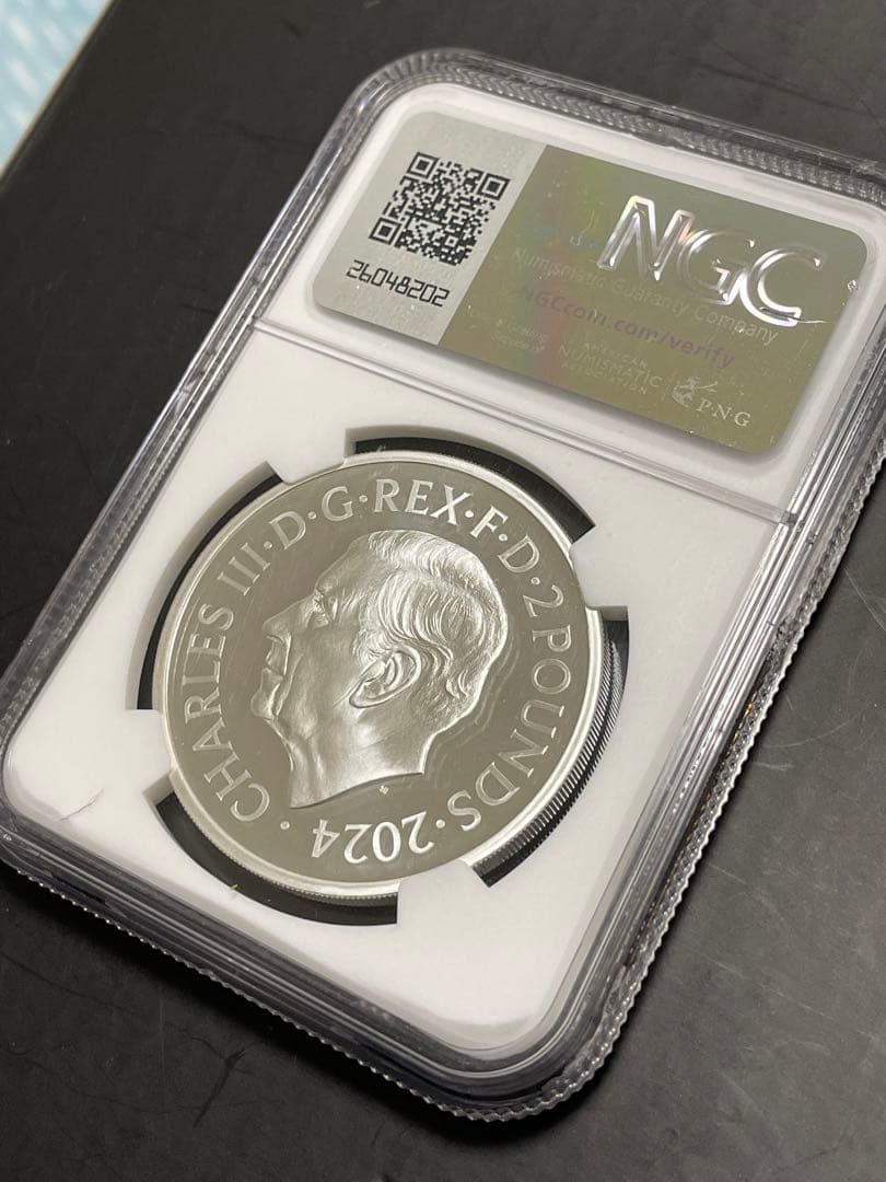 NGC 2024 ティラノサウルス 銀貨 PF70UC最高鑑定