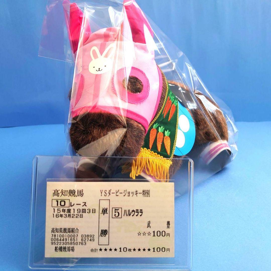【稀少品】ハルウララ 競馬 ぬいぐるみ ウマ娘 アイドルホース 馬 AVANTI