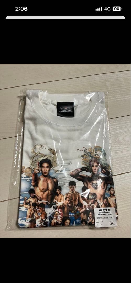 RIZIN Tシャツ、RIZINカード、NBA Tシャツ、ウォレットチェーン