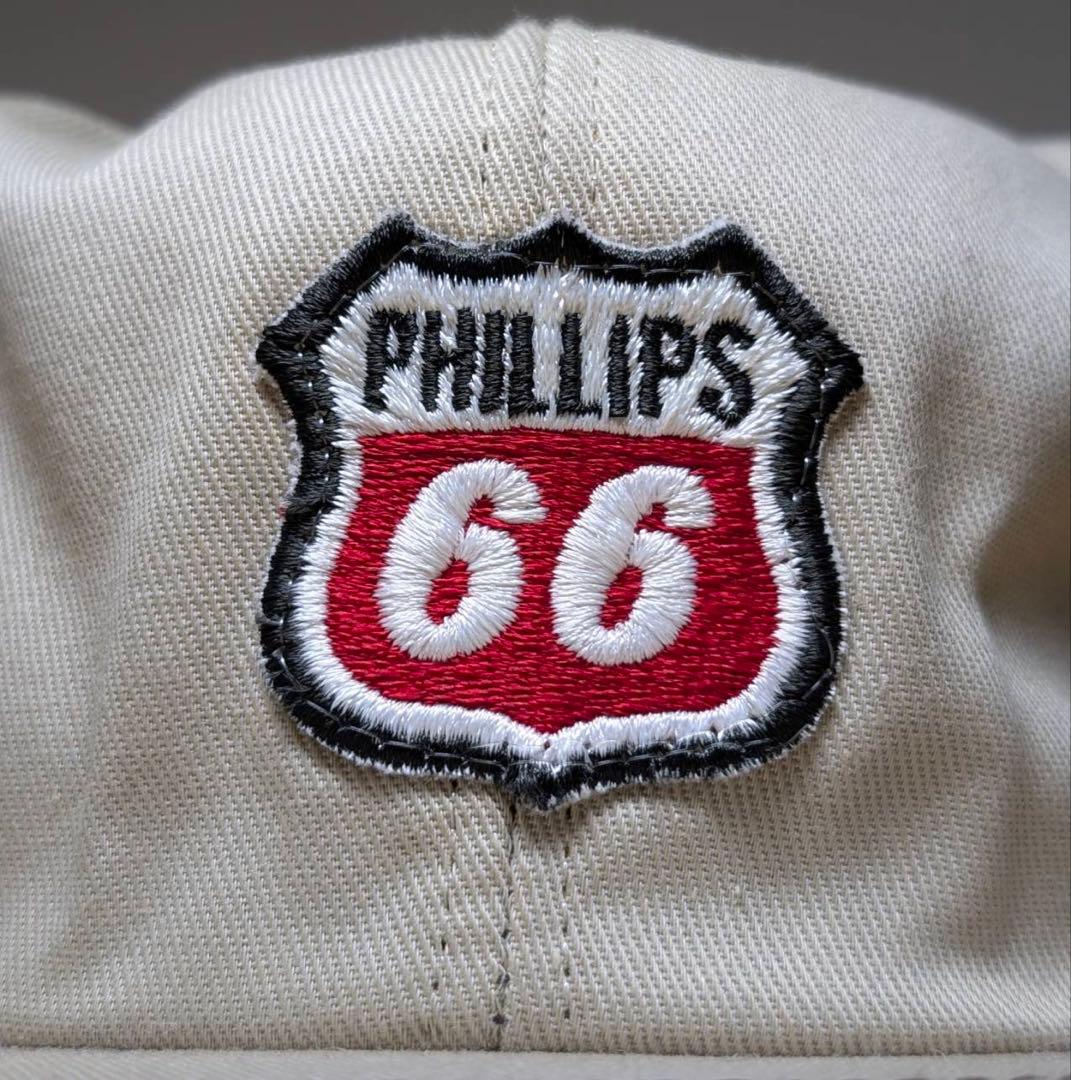 USA製70s PHILLIPS 66 キャップ 企業ロゴ