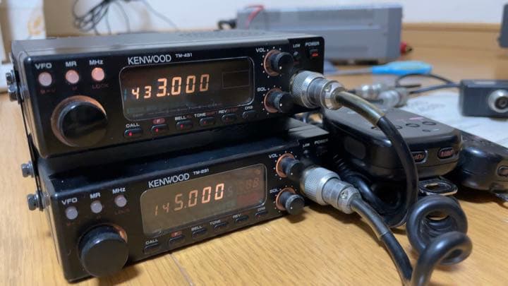 KENWOOD TM-231 TM-431 2台セット