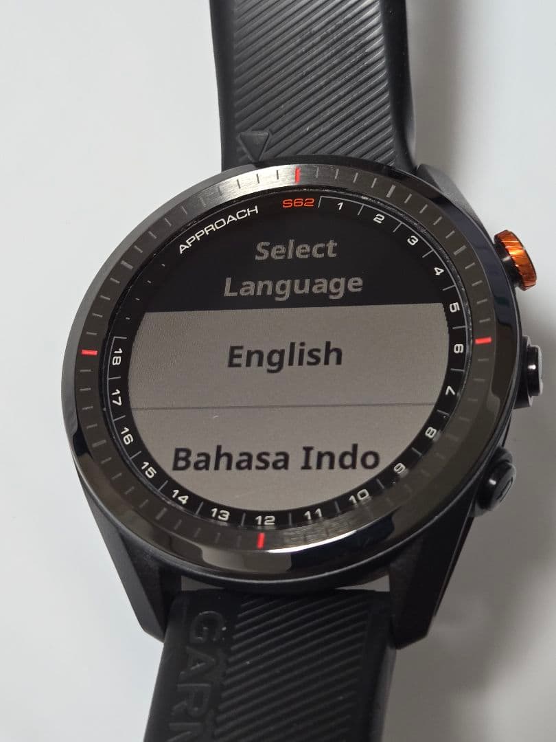 ジャンク品 Garmin Approach S62 GPS ゴルフナビ