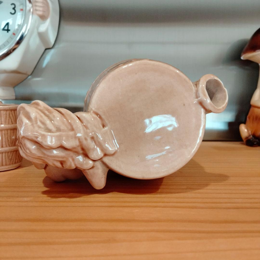 50s 　ピンナップ　デカンタ　お猪口セット　エロ　スカル　ドクロ　ビンテージ