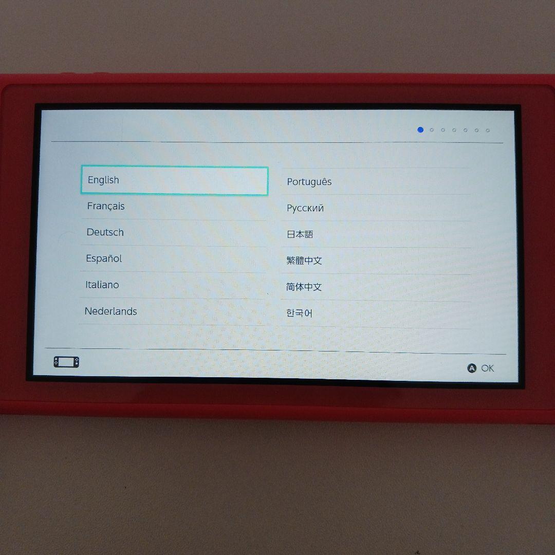Nintendo Switch Lite ピンク 本体　充電器付き