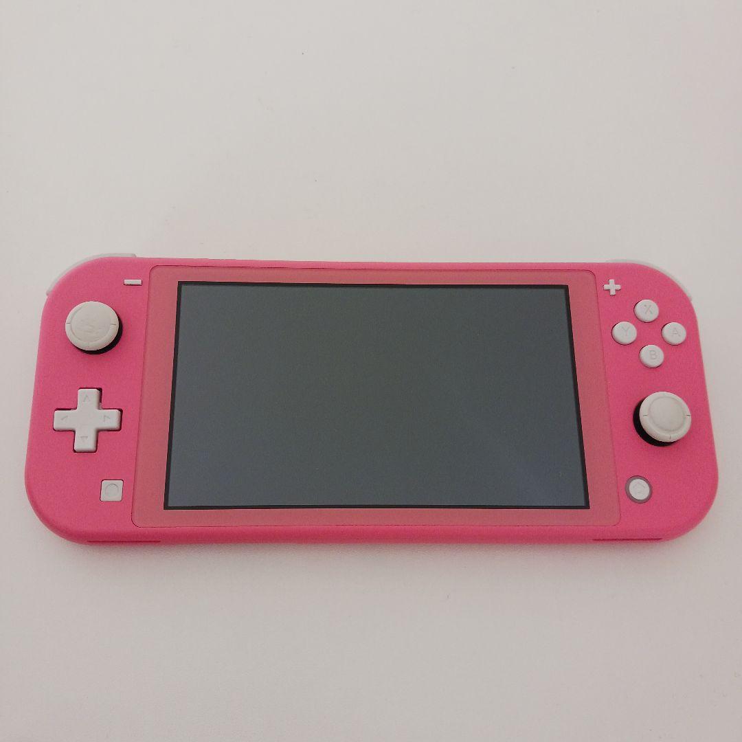 Nintendo Switch Lite ピンク 本体　充電器付き