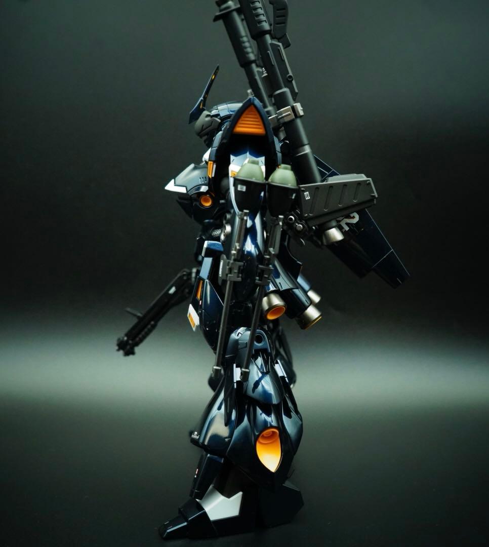 zgmf　MGケンプファー・シュヴェーア　キャンディ塗装研ぎ出し完成品