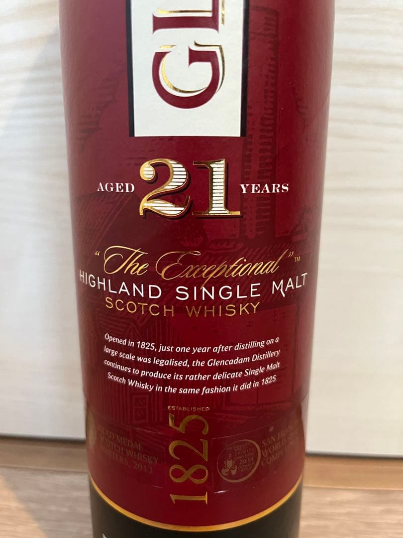 GLENCADAM 21年 ハイランドシングルモルトウイスキー