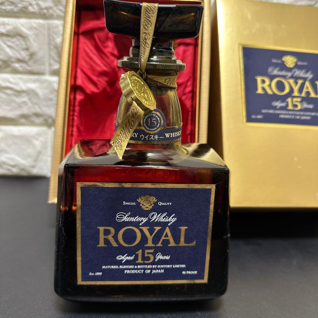 【未開栓】サントリー ウイスキー 15年 ブルーラベル 700ml