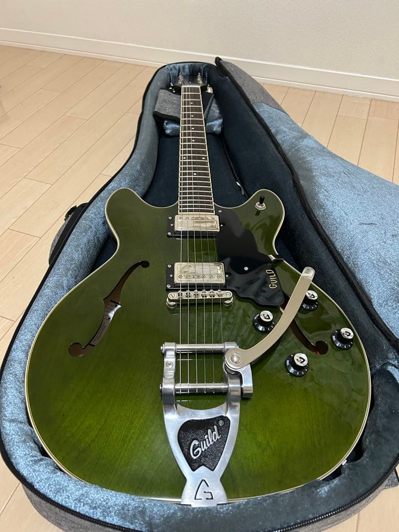 【ほぼ未使用】Guild STARFIRE I DC emerald green