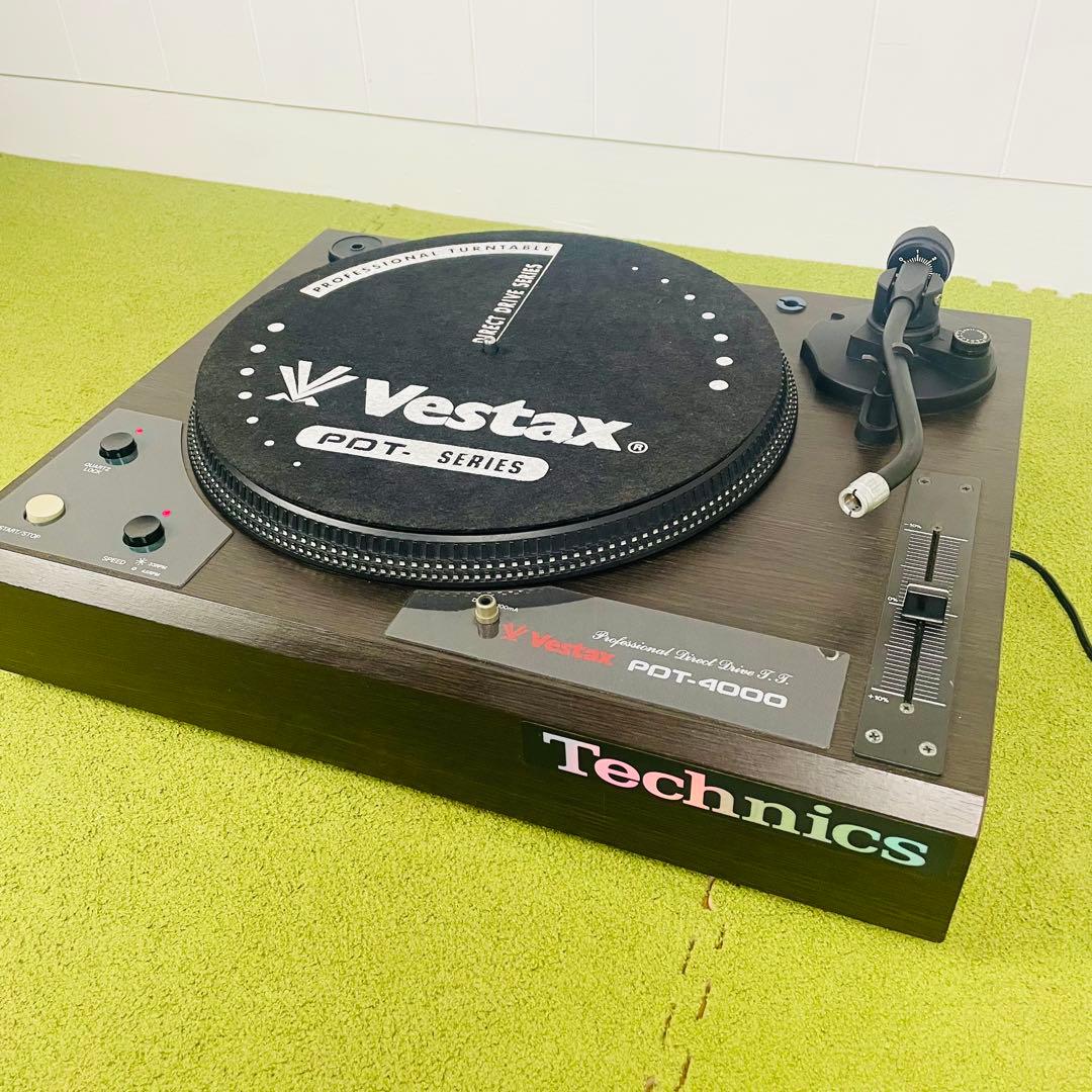 Vestax PDT-4000 ターンテーブル　レコードプレーヤー