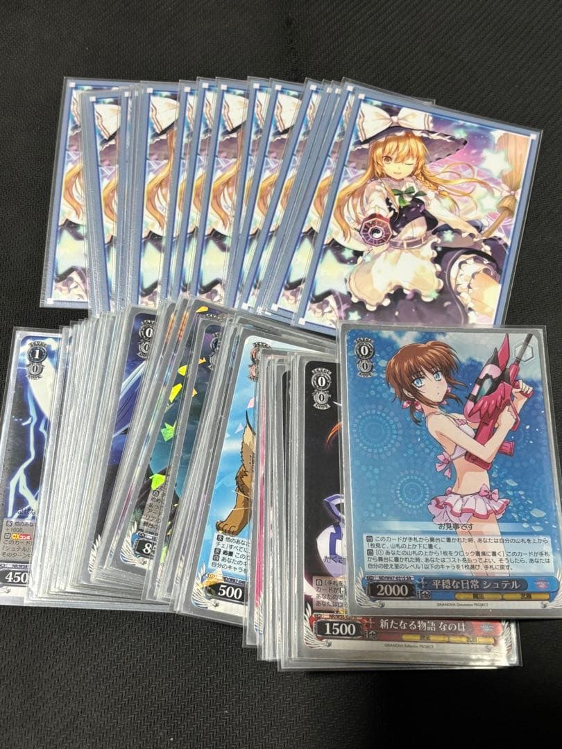 ヴァイスシュヴァルツ デッキ2個　おまけ付き　リリカルなのは　シンフォギア