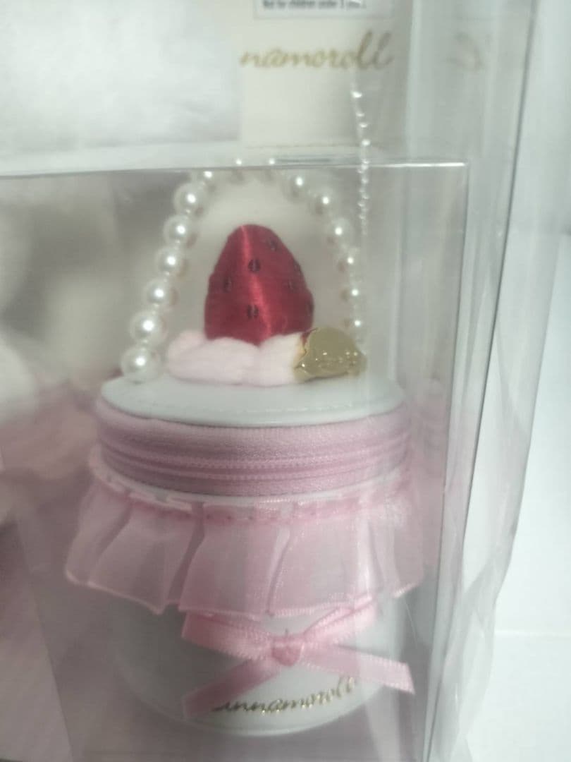 サンリオ　いちごホイップケーキ　ぬいぐるみ　アクセサリーセット　シナモロール