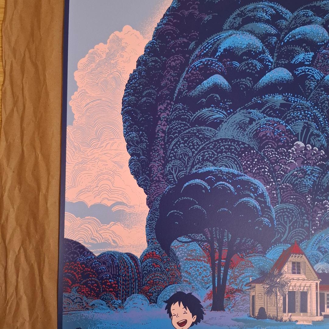 となりのトトロ ポスター ジブリ 宮崎駿 特大サイズ 125部限定 BNG