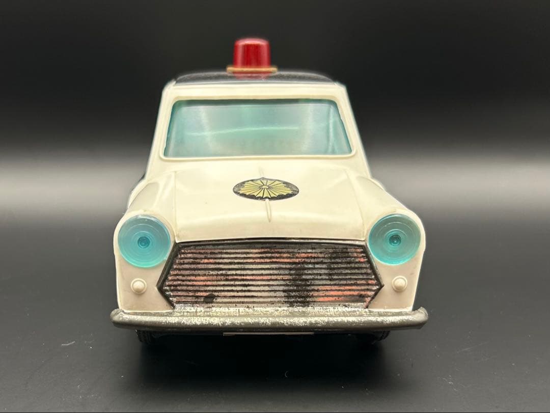 日本製 DAIYA ブリキ　ミニクーパー　警視庁ミニパト　ヴィンテージミニカー