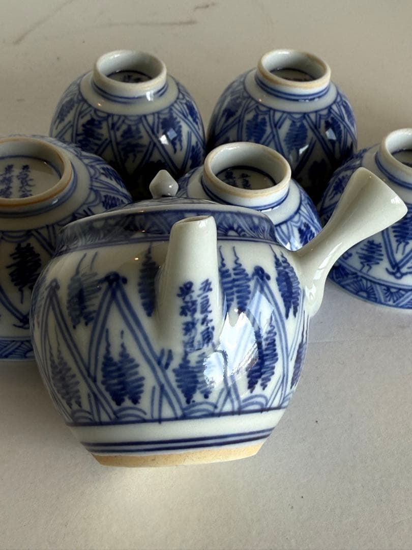 五良大甫呉祥瑞造茶器 まとめて 7点 煎茶碗 急須 湯冷まし 在銘 煎茶道具