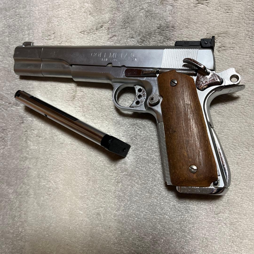 MGCガスガン コルトMK IV SERIES 80ウッドグリップ