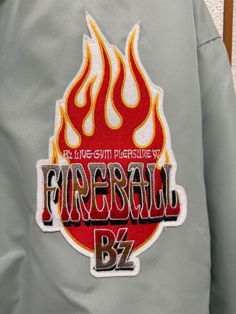 B’z -FIREBALL- 復刻スタッフブルゾン XLサイズ
