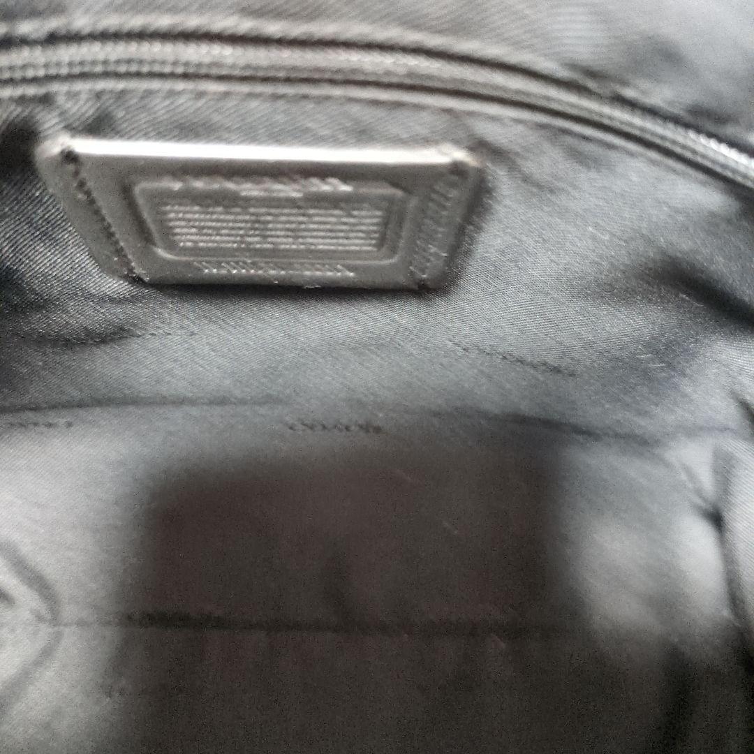 【極美品】COACH コーチショルダーバッグ.ポリッシュドペプルレザー2way