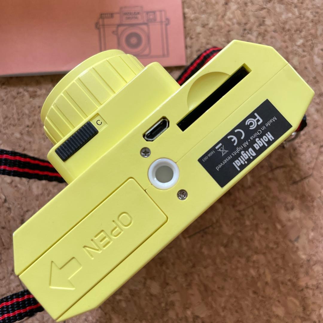 Holga Digital イエロー カメラ