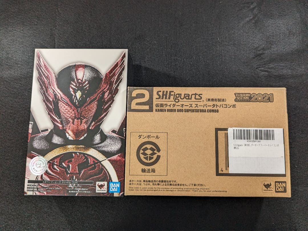 真骨彫　SHフィギュアーツ　オーズ　タジャドルコンボ　スーパータトバ　新品未開封