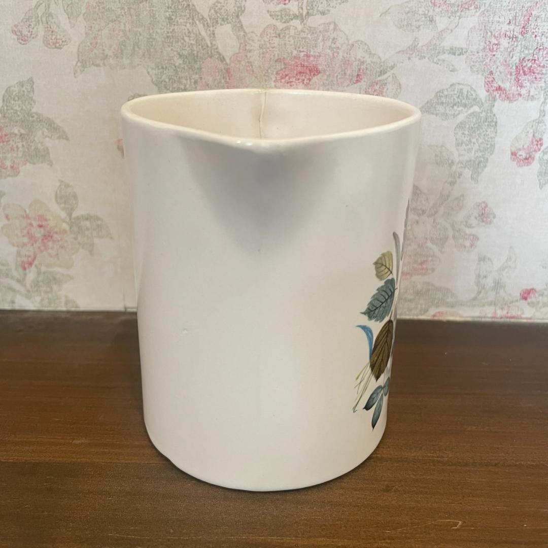 英国アンティーク 花柄 ジャグ 3個 イギリス ジャンク ブロカント 蚤の市